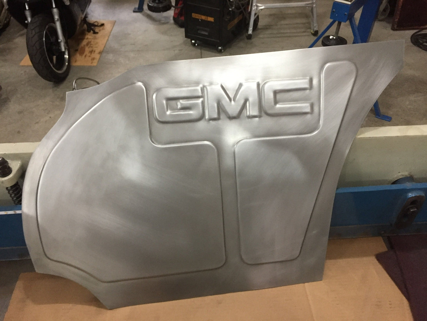 1973-1987 Chevy truck logo passenger panel design #2