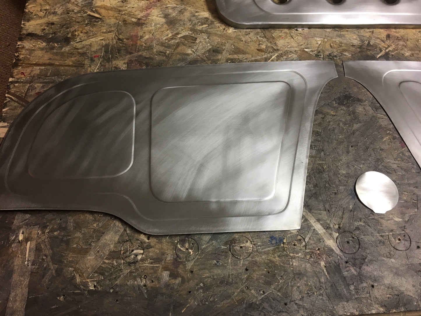 1967-1972 C-10 Deluxe double beaded passenger side firewall panel