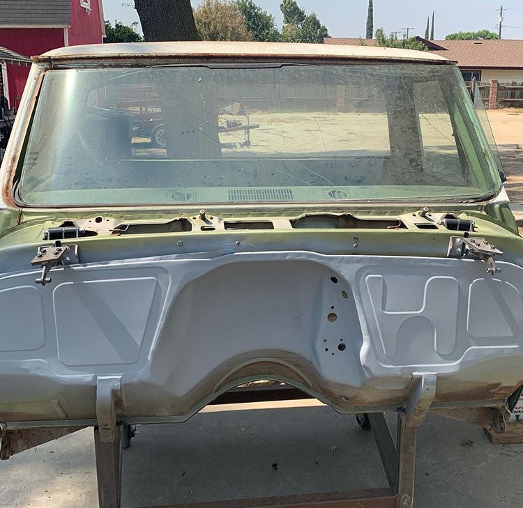 1967-1972 C-10 Deluxe double beaded passenger side firewall panel