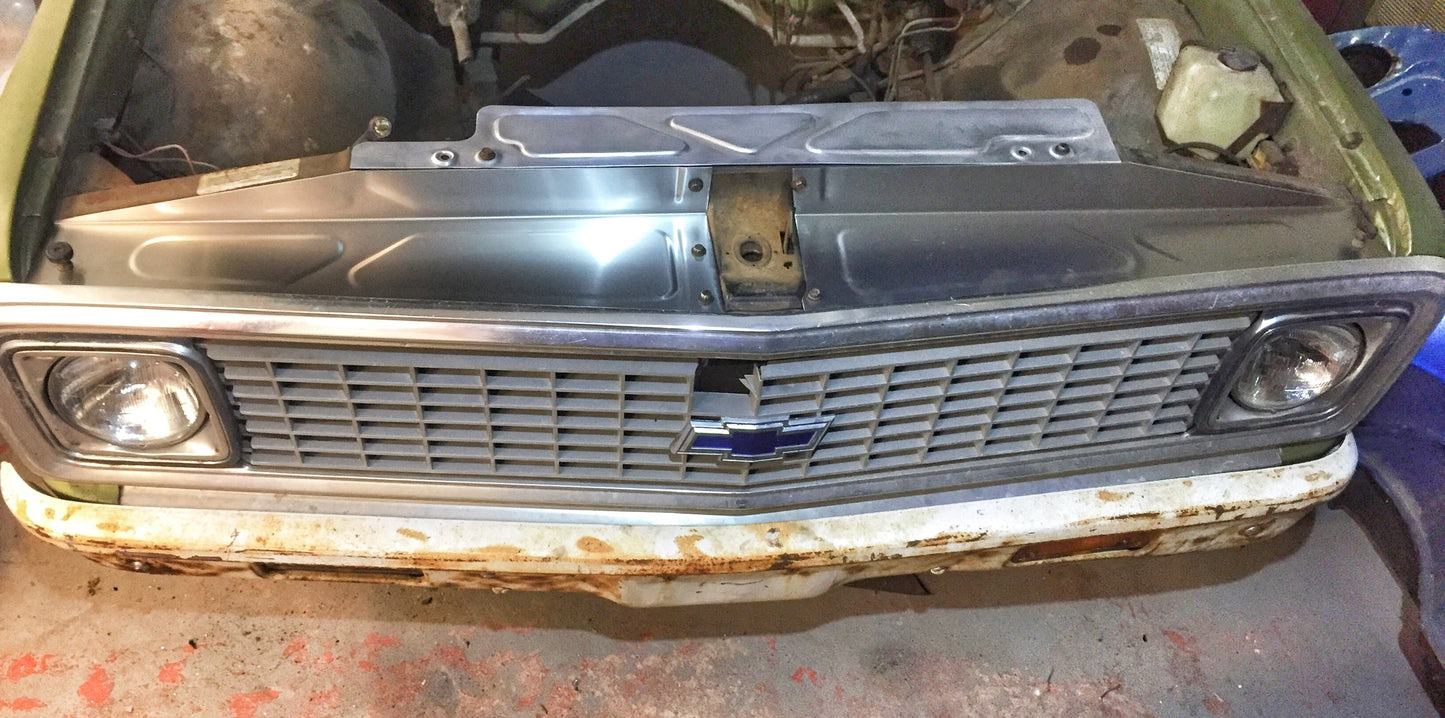 1969-1972 Chevy C10 Core support filler panels