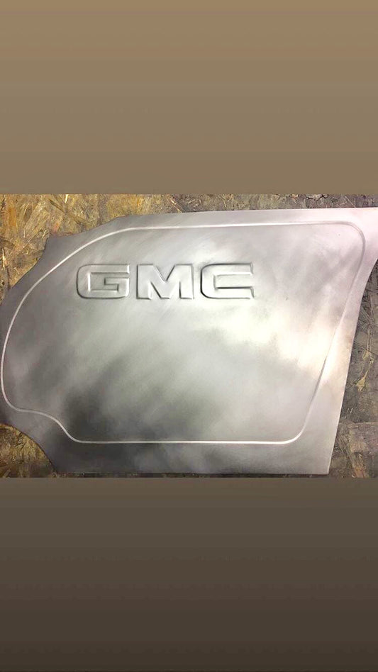 1973-1987 GMC truck logo passenger panel