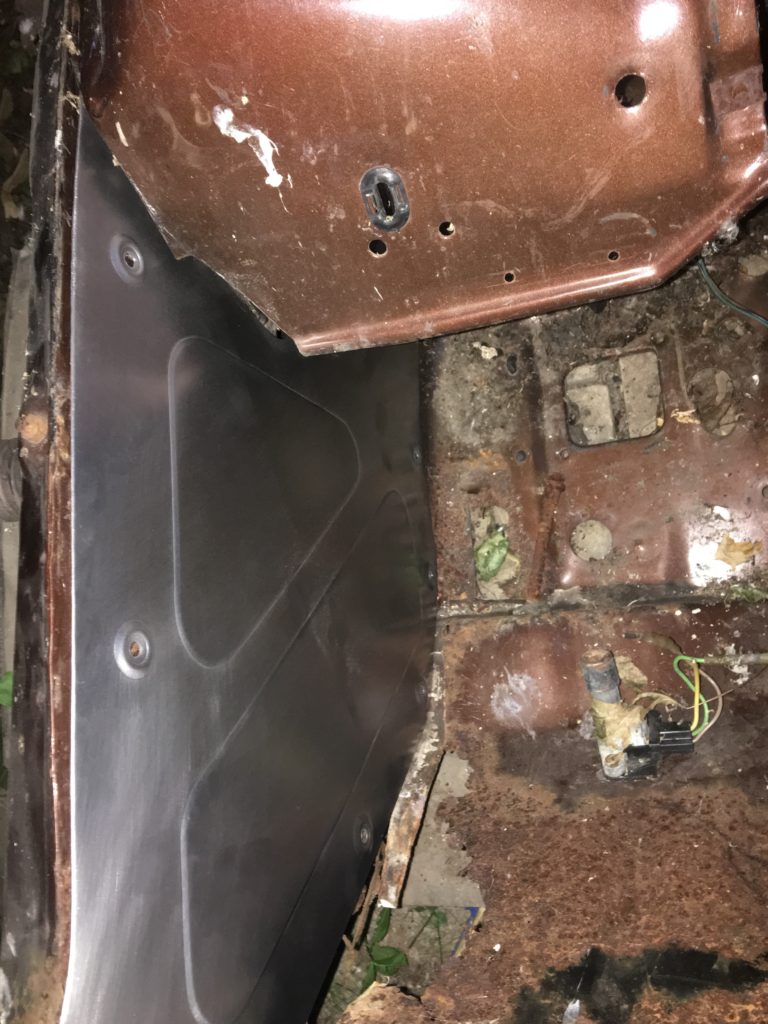 1973-1987 Chevy c-10 kick panel passenger side