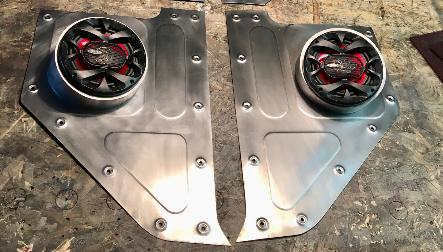 1960-1966 Chevrolet C-10 kick panels with speaker pods