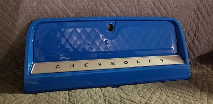 1961-1966 Chevy C10 pleated glove box door skin