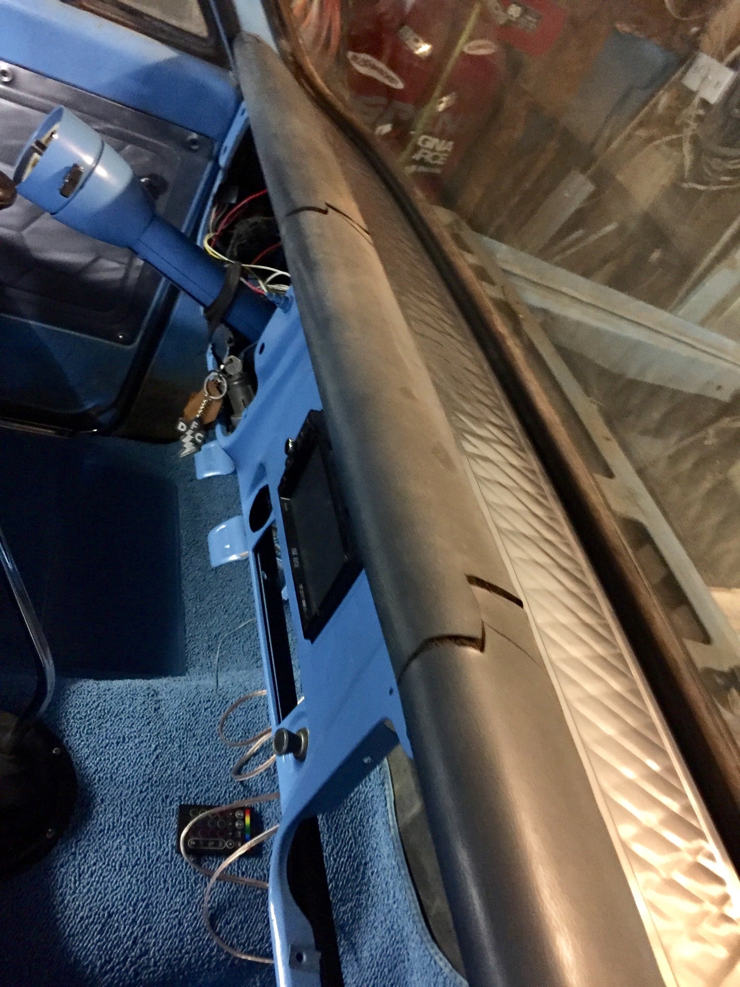 1967-1972 C-10 pleated dash overlay