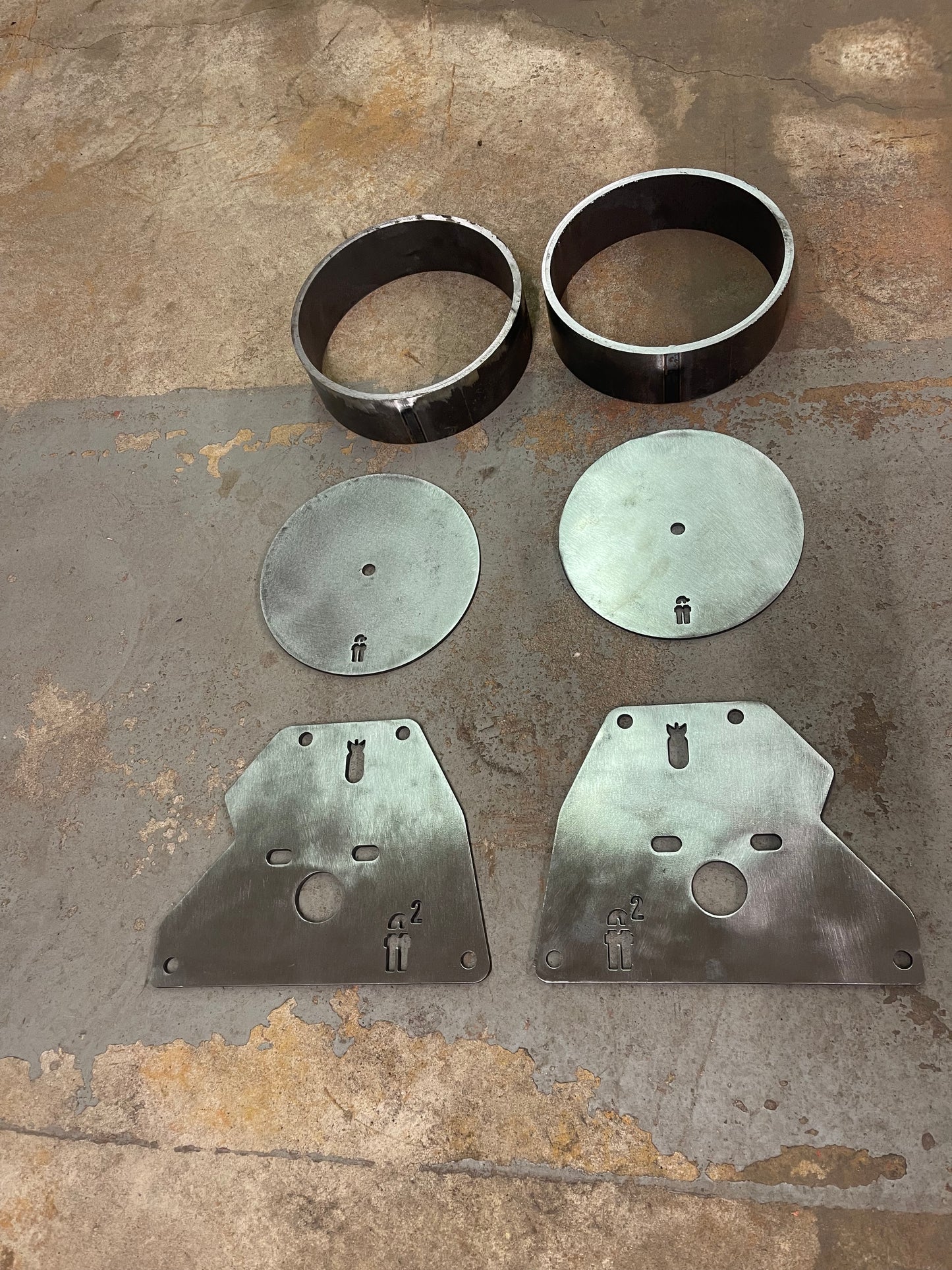 1963-1987 Chevy Truck do it yourself front air bag fab kit