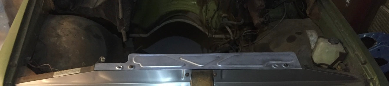 1967-1972 Chevy truck radiator cover style #2