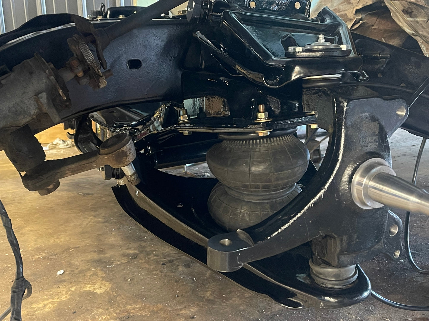 1963-1987 Chevy Truck do it yourself front air bag fab kit