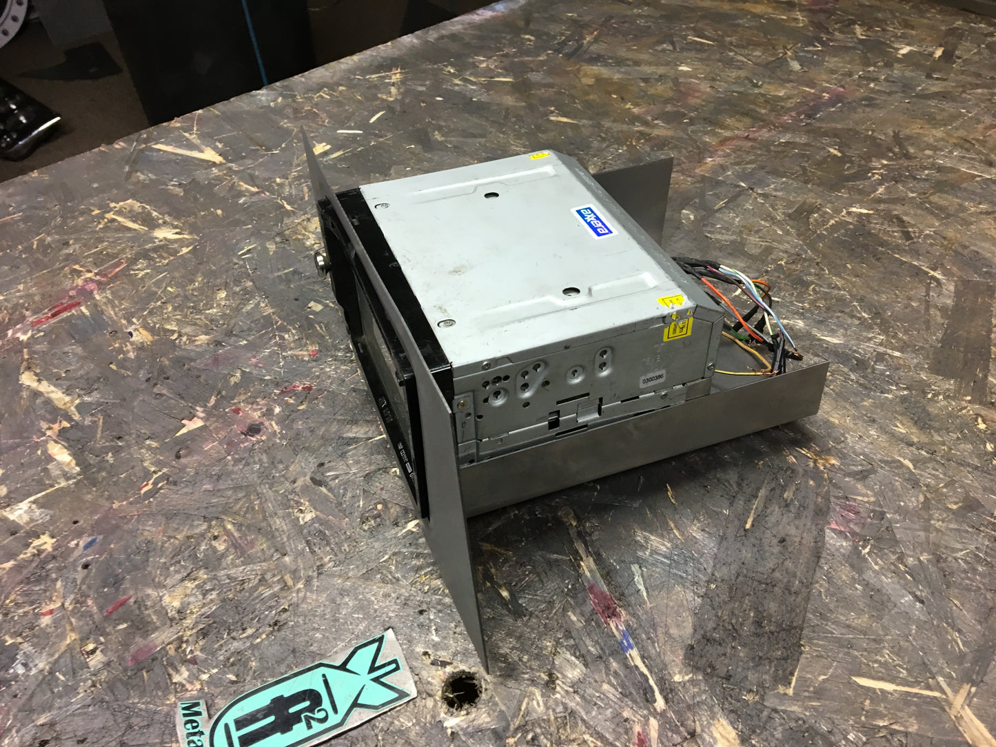 1967-1972 Chevrolet C-10 Double Din radio panel with vintage air control cutout