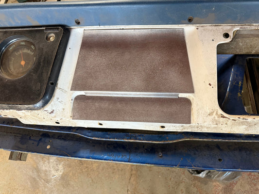 1967-1972 chevy truck center blank dash panel