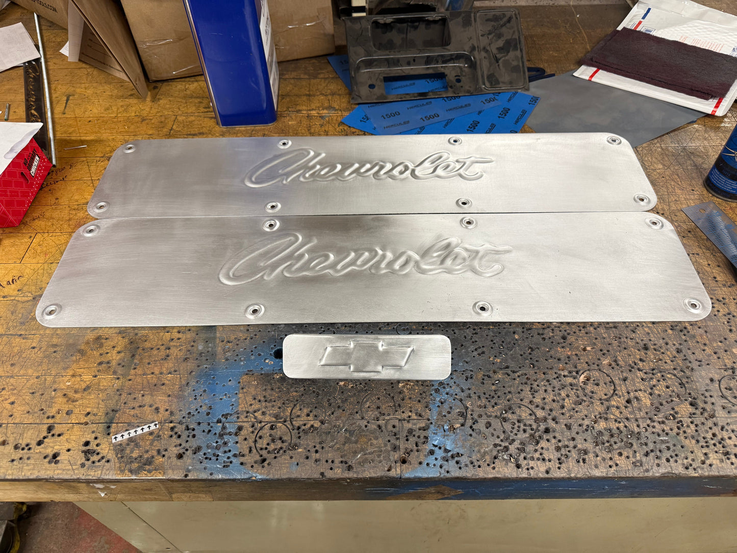 1964-1966 C-10 script lower door panels