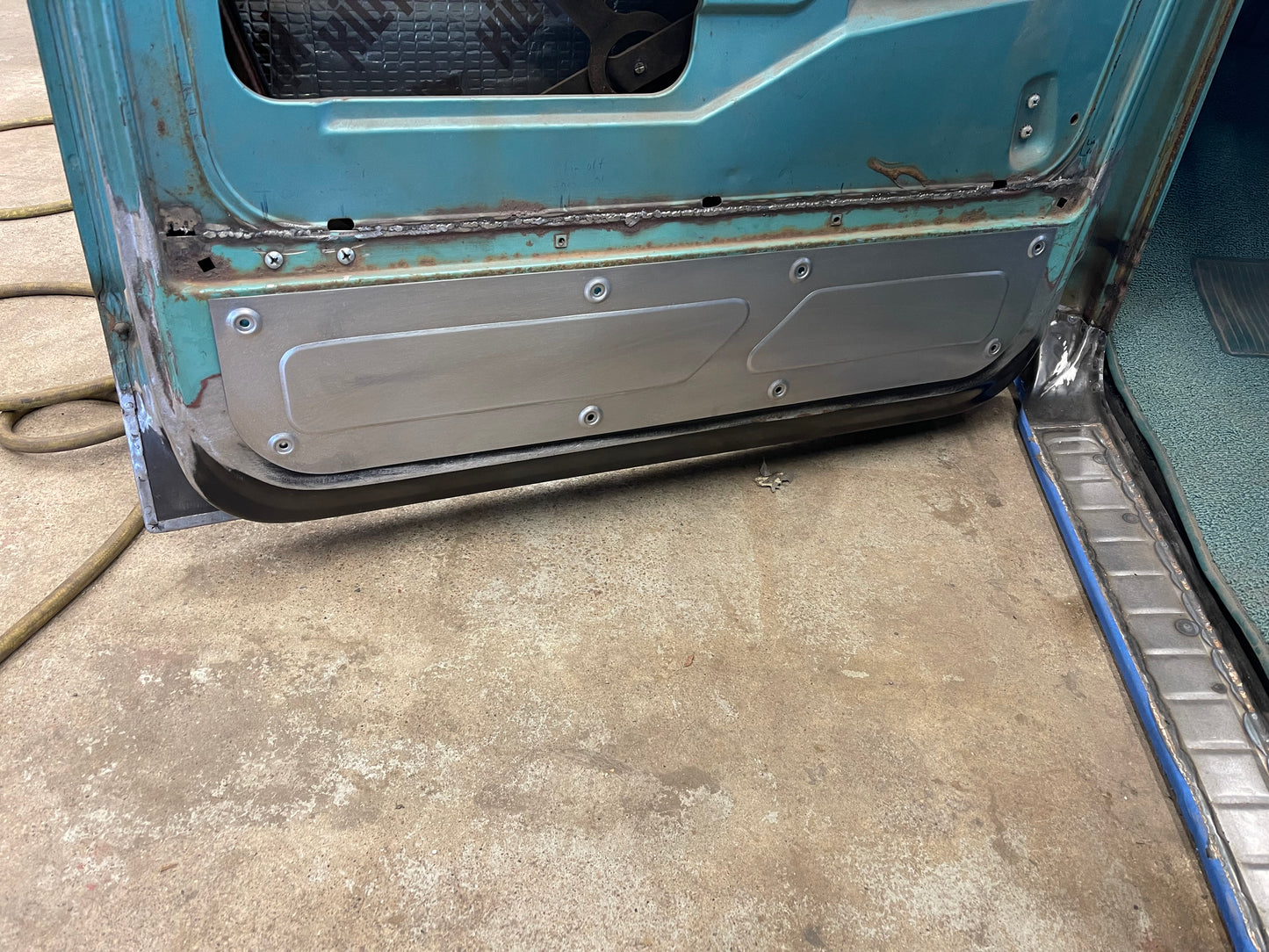 1967-1972 C-10 raised beaded LOWER DOOR PANELS