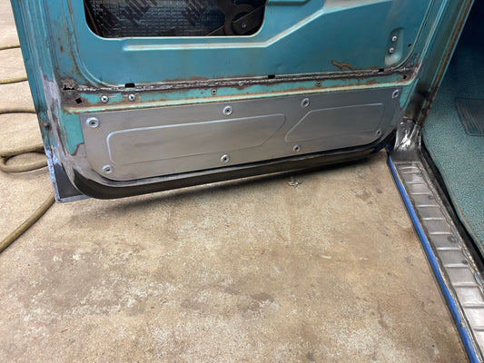 1967-1972 C-10 raised beaded LOWER DOOR PANELS