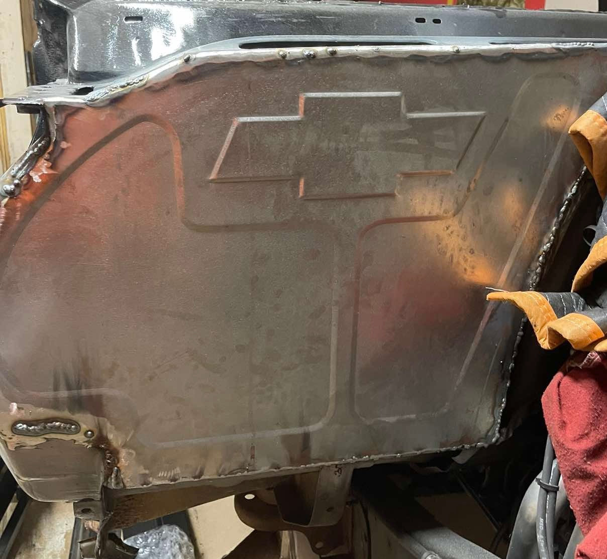 1973-1987 C-10 logo passenger panel