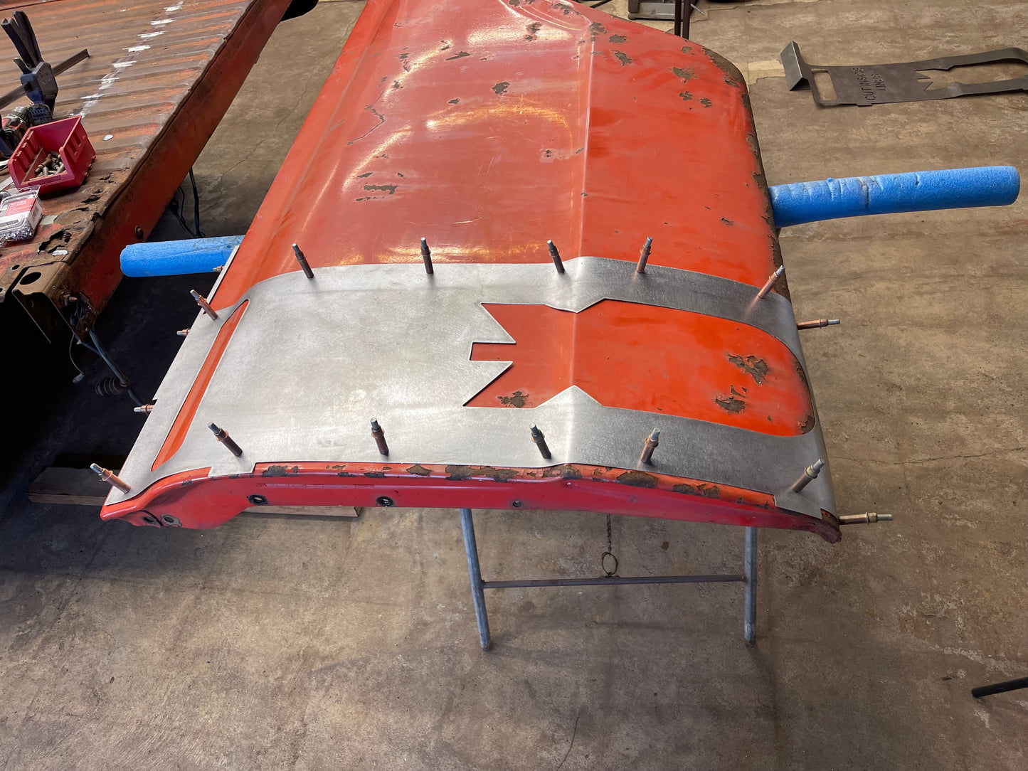 1967 -1972 C-10 long bed to short bed front of bed only conversion templates