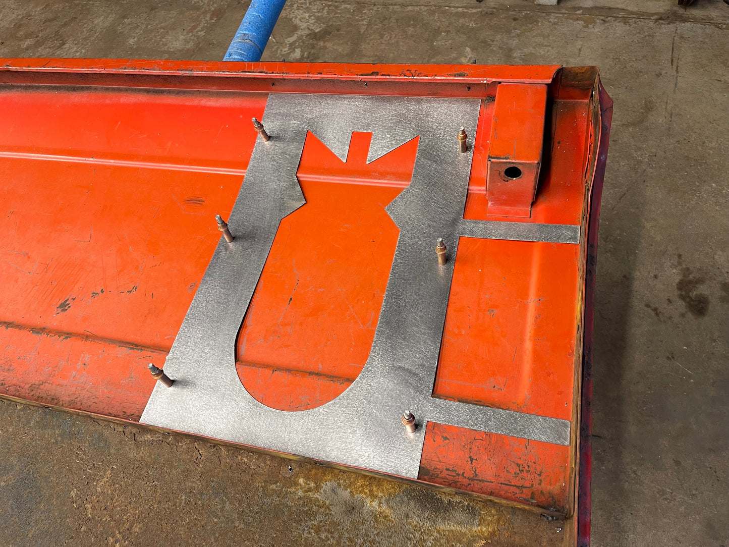 1967 -1972 C-10 long bed to short bed front of bed only conversion templates